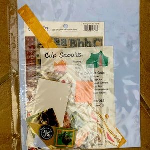 Cub Scout scrap bundle